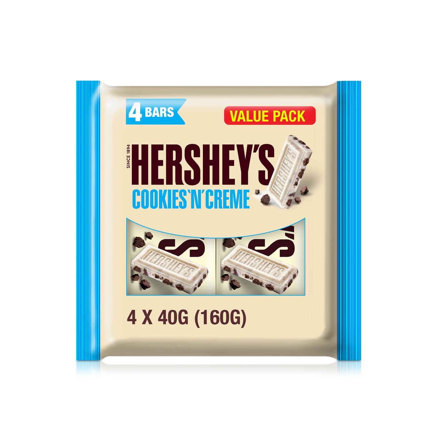 Hershey's Cookies N Creme Candy Bars 160g