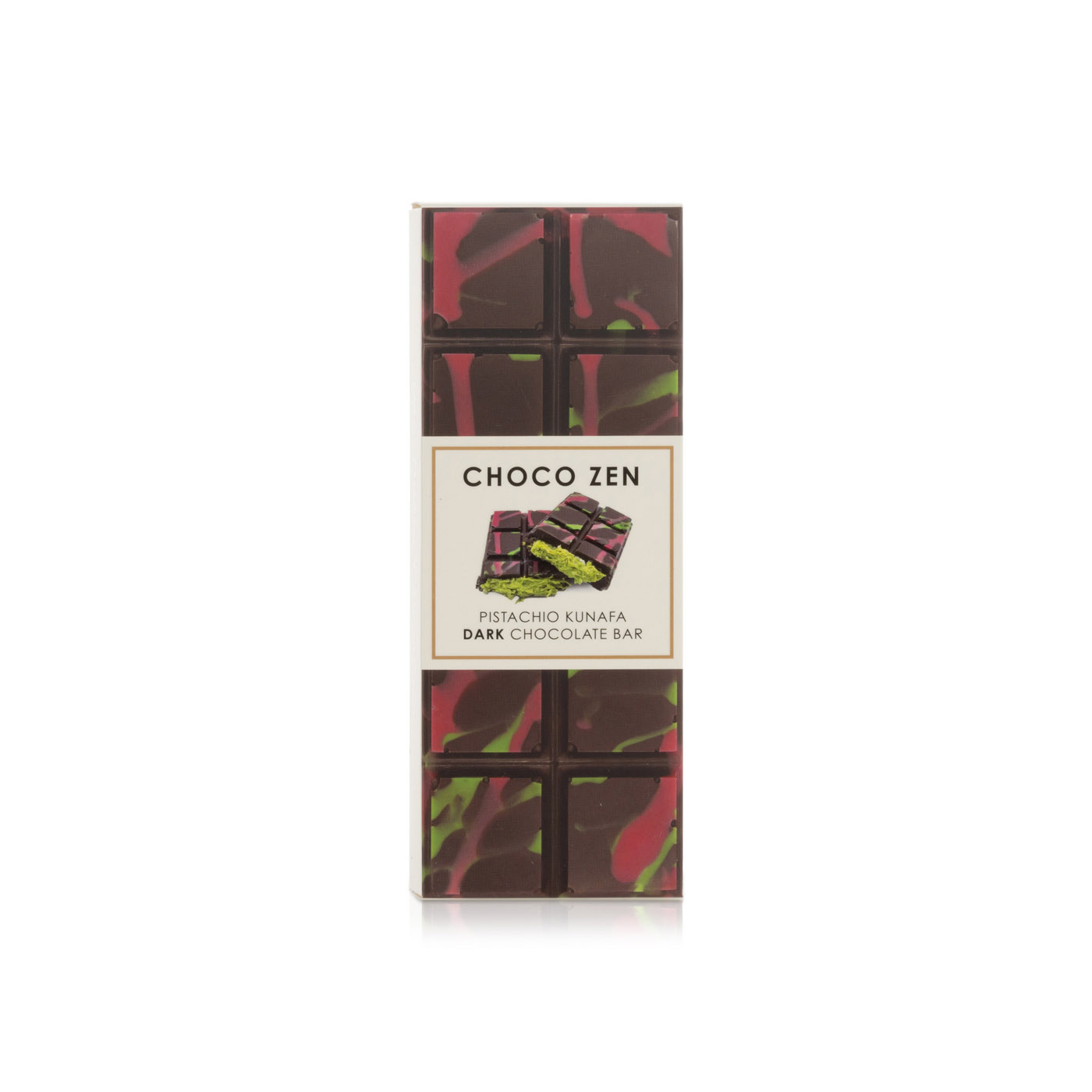 Choco Zen Pistachio Kunafa Dark Chocolate 65g