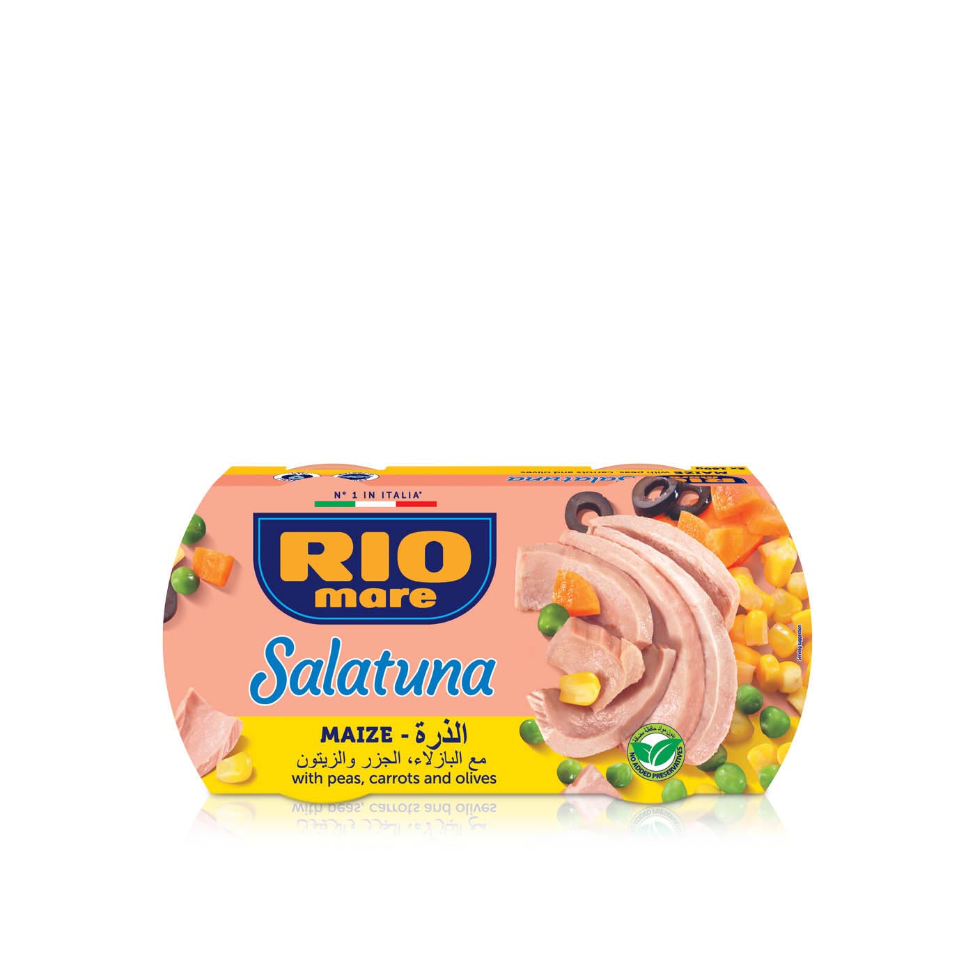 Rio Mare Tuna Salatuna Maize with Peas, Carrots and Olives 2 x 160g