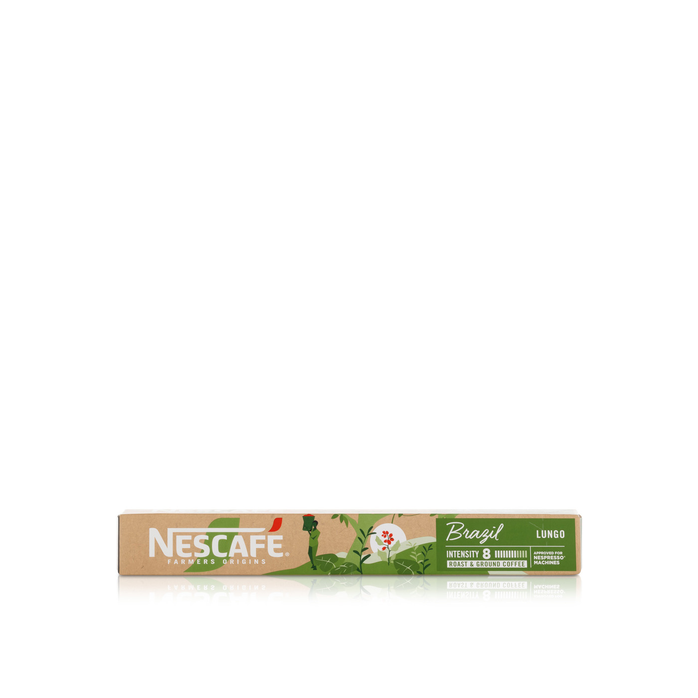 Nescafe Brazil Lungo Coffee Pods 10 Pack 440g