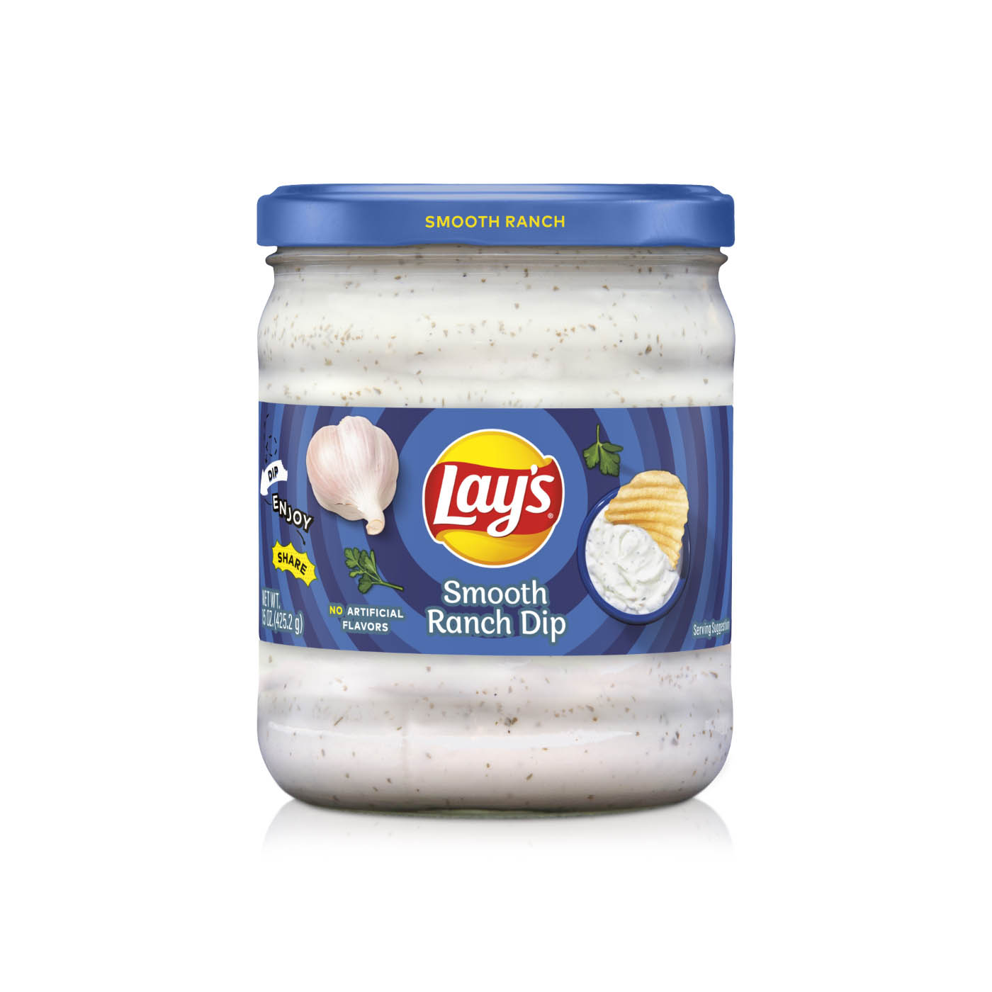 Lay's Creamy Ranch Dip 443ml