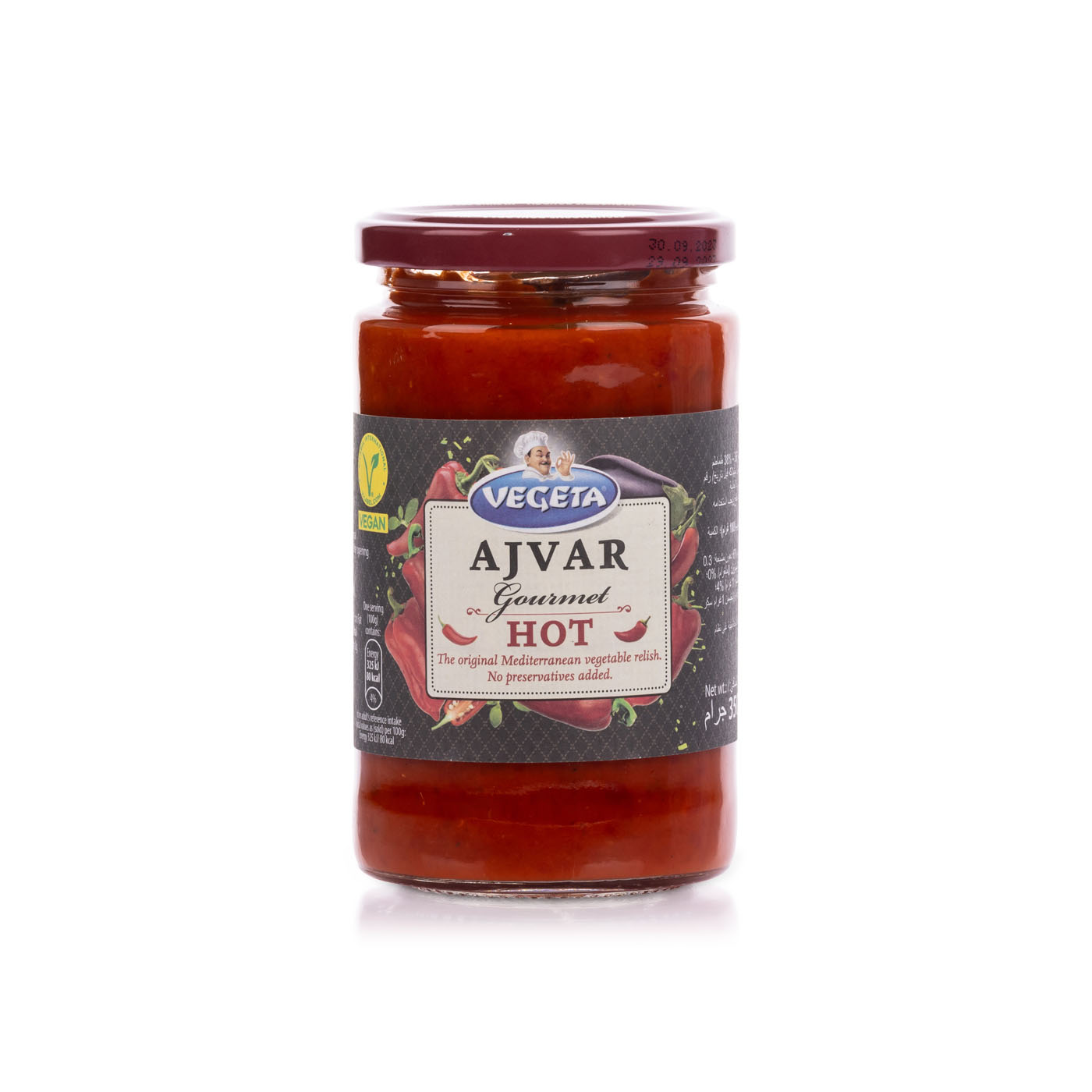 Vegeta Ajvar Gourmet Hot 350g