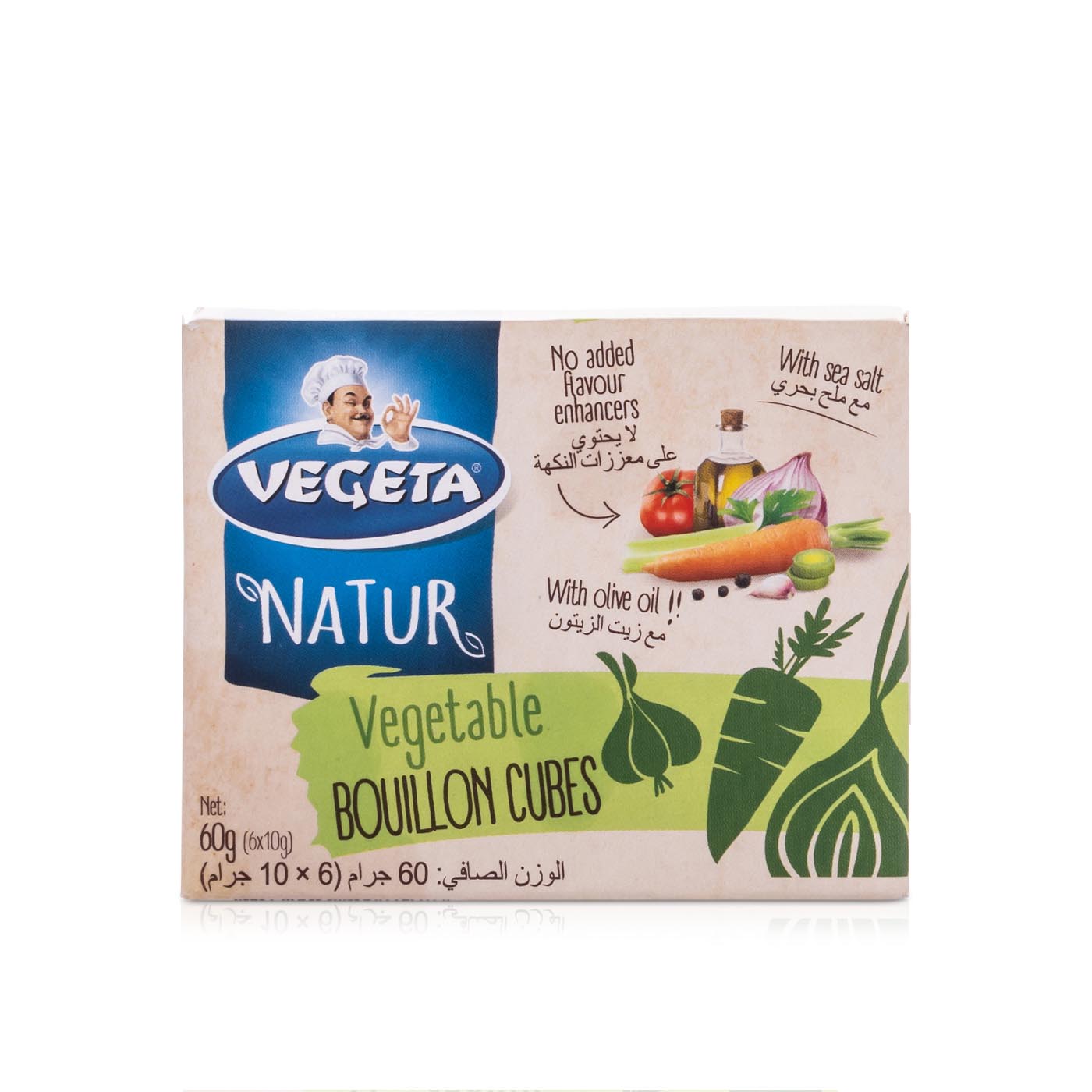 Vegeta Natur Vegetable Stock Cubes 10 x 60g