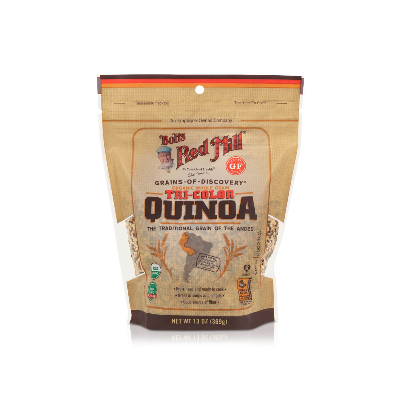 Bob's Red Mill Organic Tri-Colour Quinoa 369g