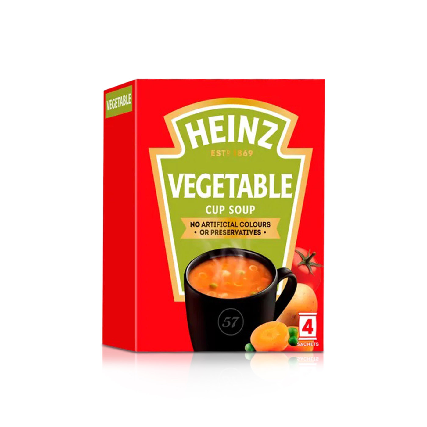 Heinz Vegetable Cup Soup 19g x 4