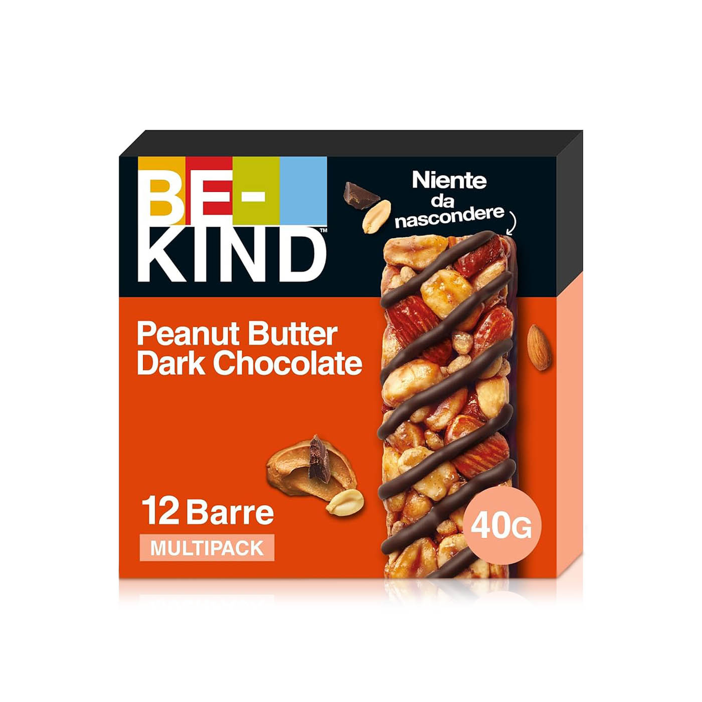 Be-Kind Peanut Butter Dark Chocolate Bars 40g