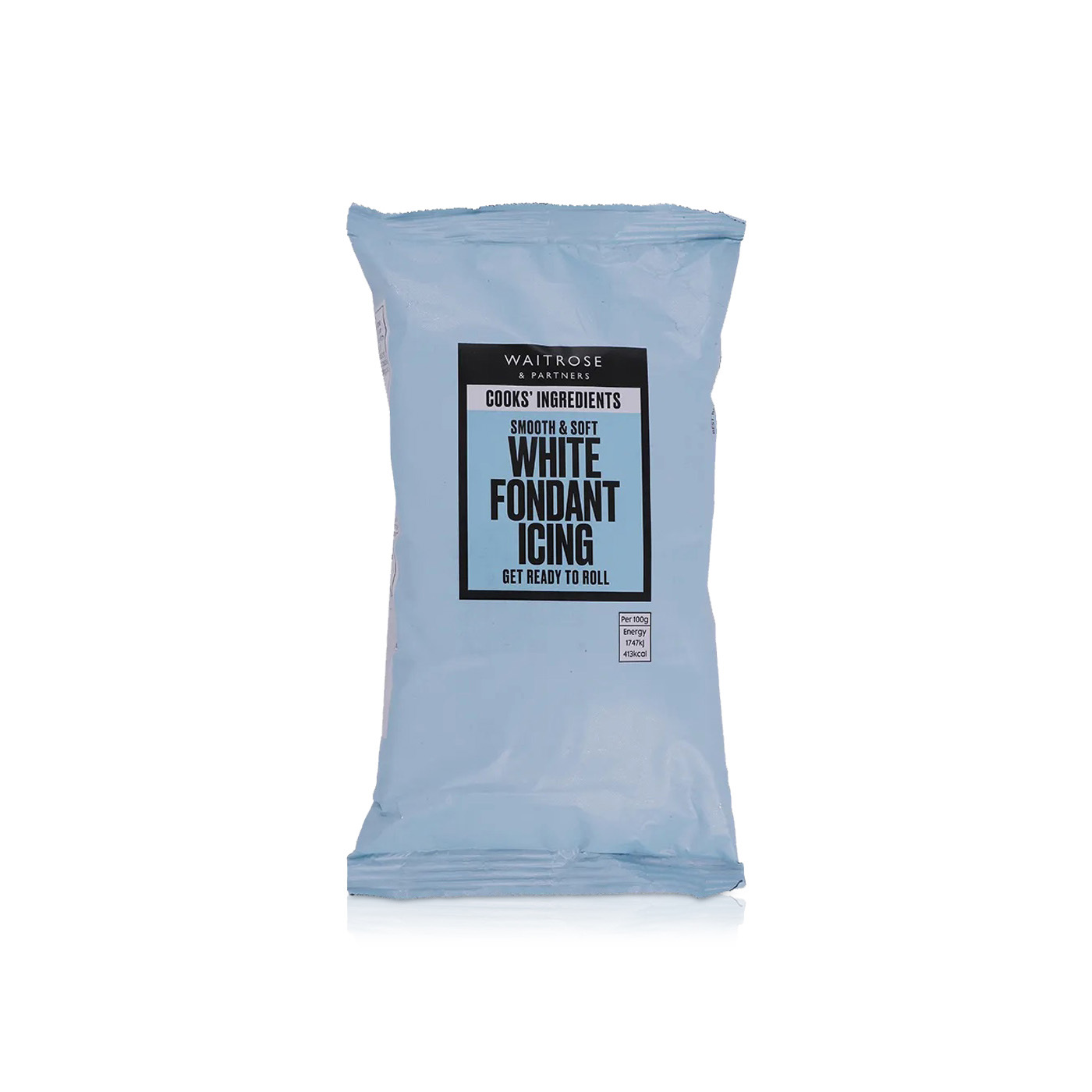 Waitrose White Fondant Icing 500g