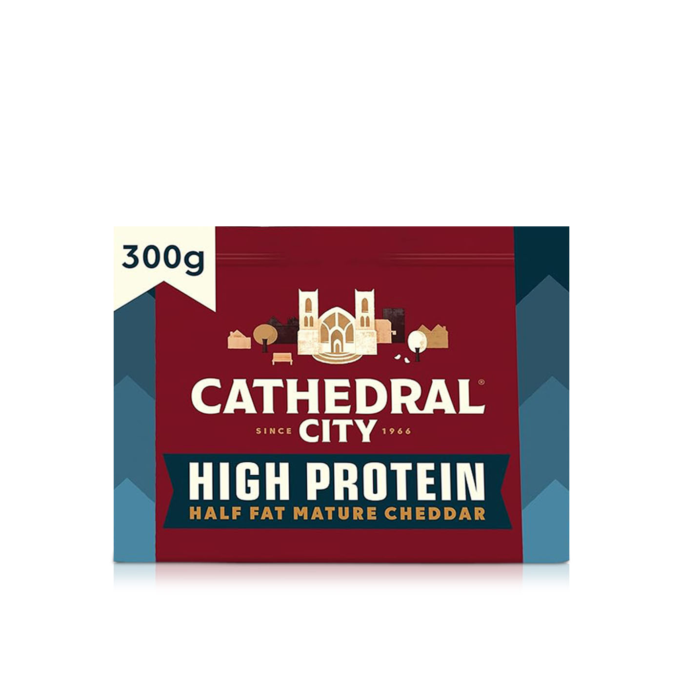 Cathedral City High Protein Half Fat Mature Cheddar 300g