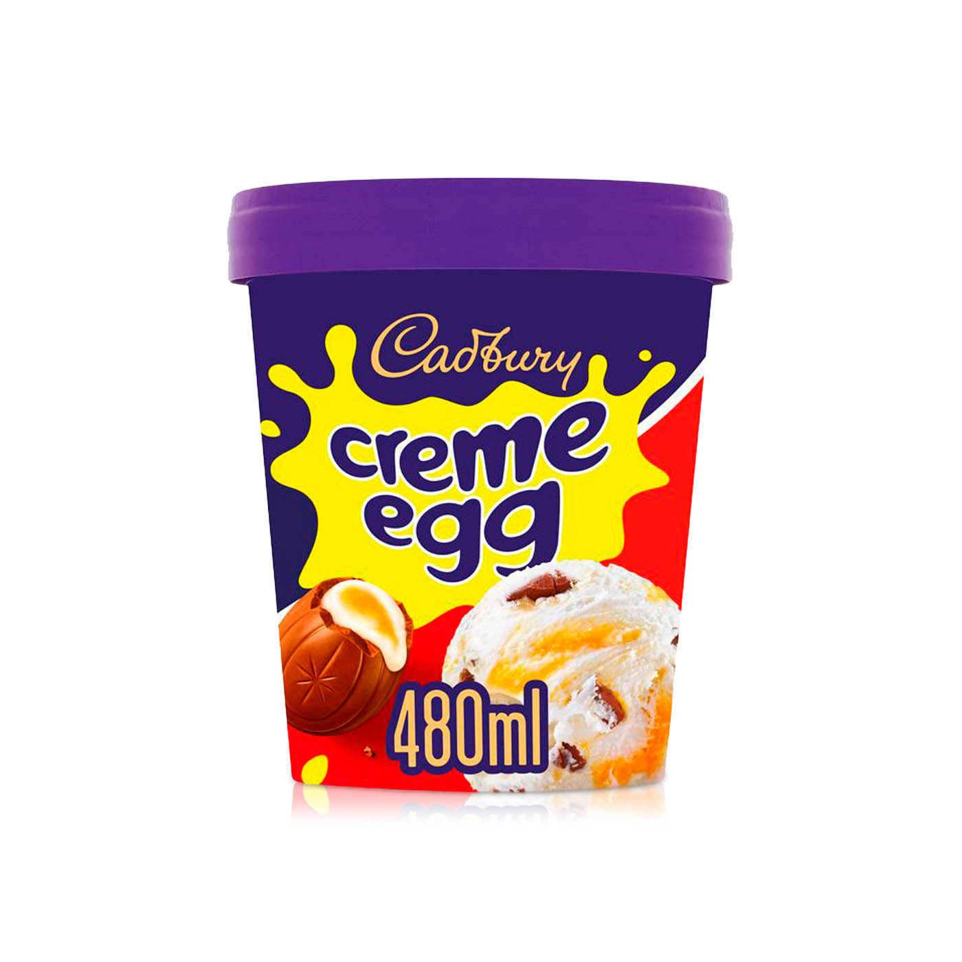 Cadbury Creme Egg Ice Cream 480ml - Spinneys UAE