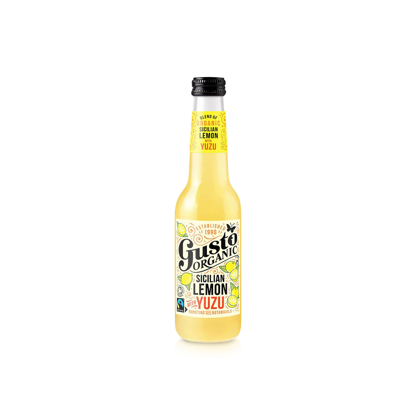 Gusto Organic Sicilian Lemon with Yuzu 275ml
