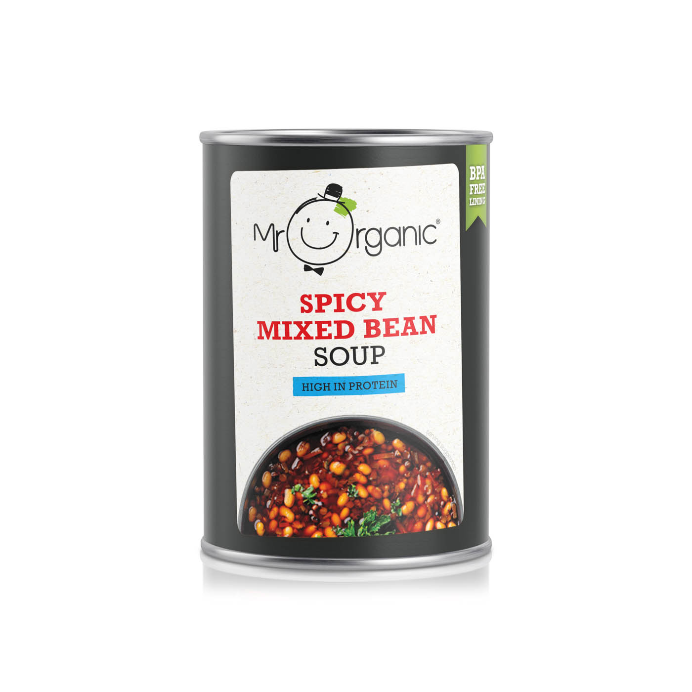 Mr Organic Spicy Mixed Bean Soup 400g