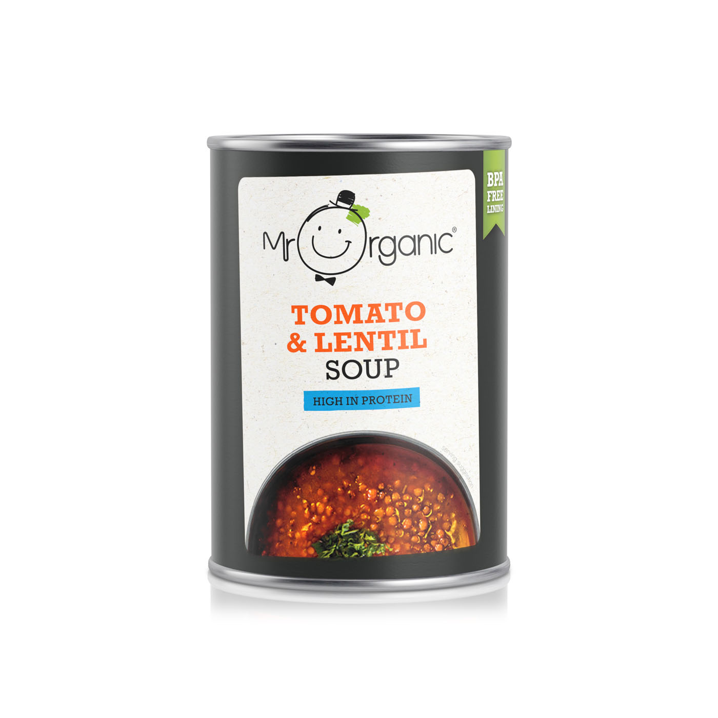 Mr Organic Tomato and Lentil Soup 400g