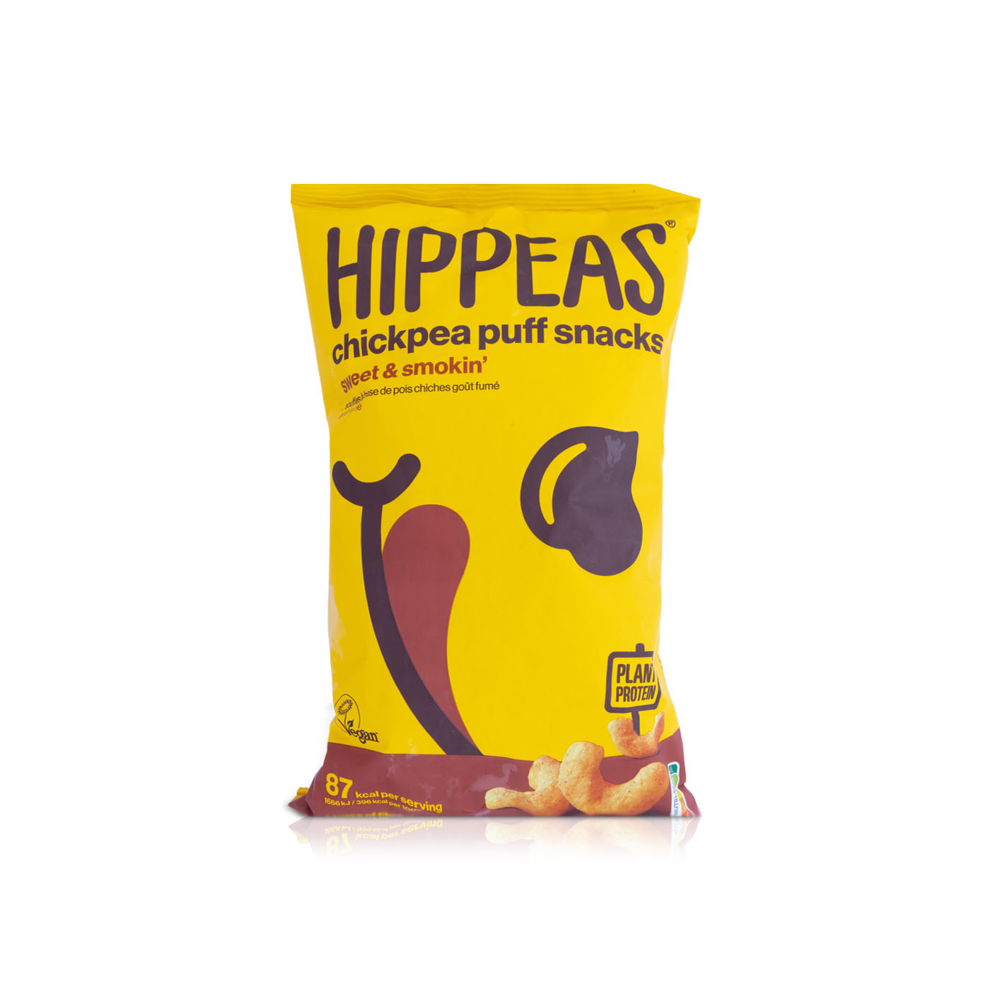 Hippeas Chickpea Puff Snacks Sweet and Smokin 78g