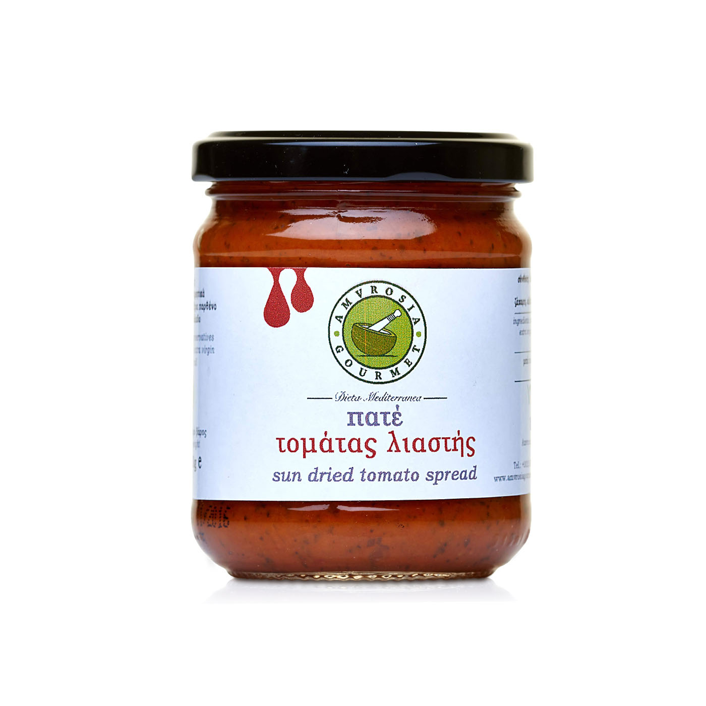 Amvrosia Gourmet Sun Dried Tomato Spread 200g