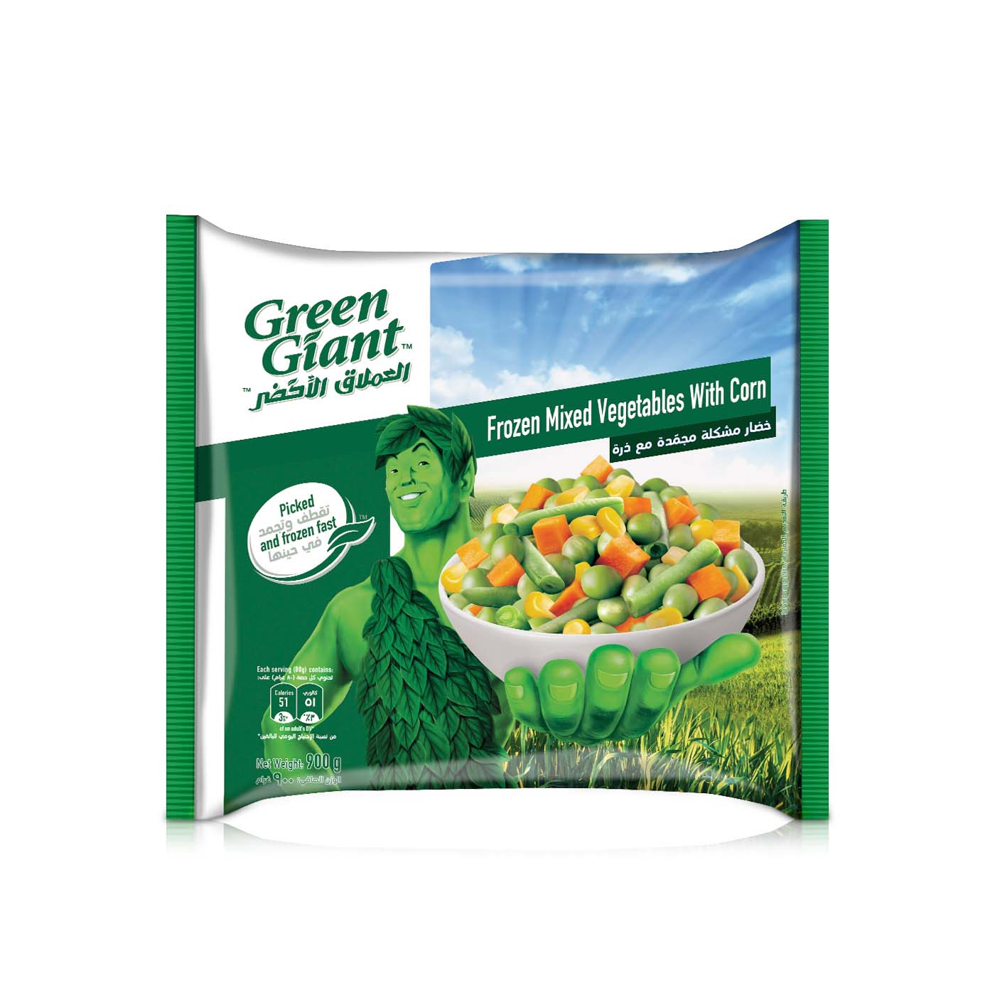 Green Giant Frozen Mixed Vegetables With Corn 900G