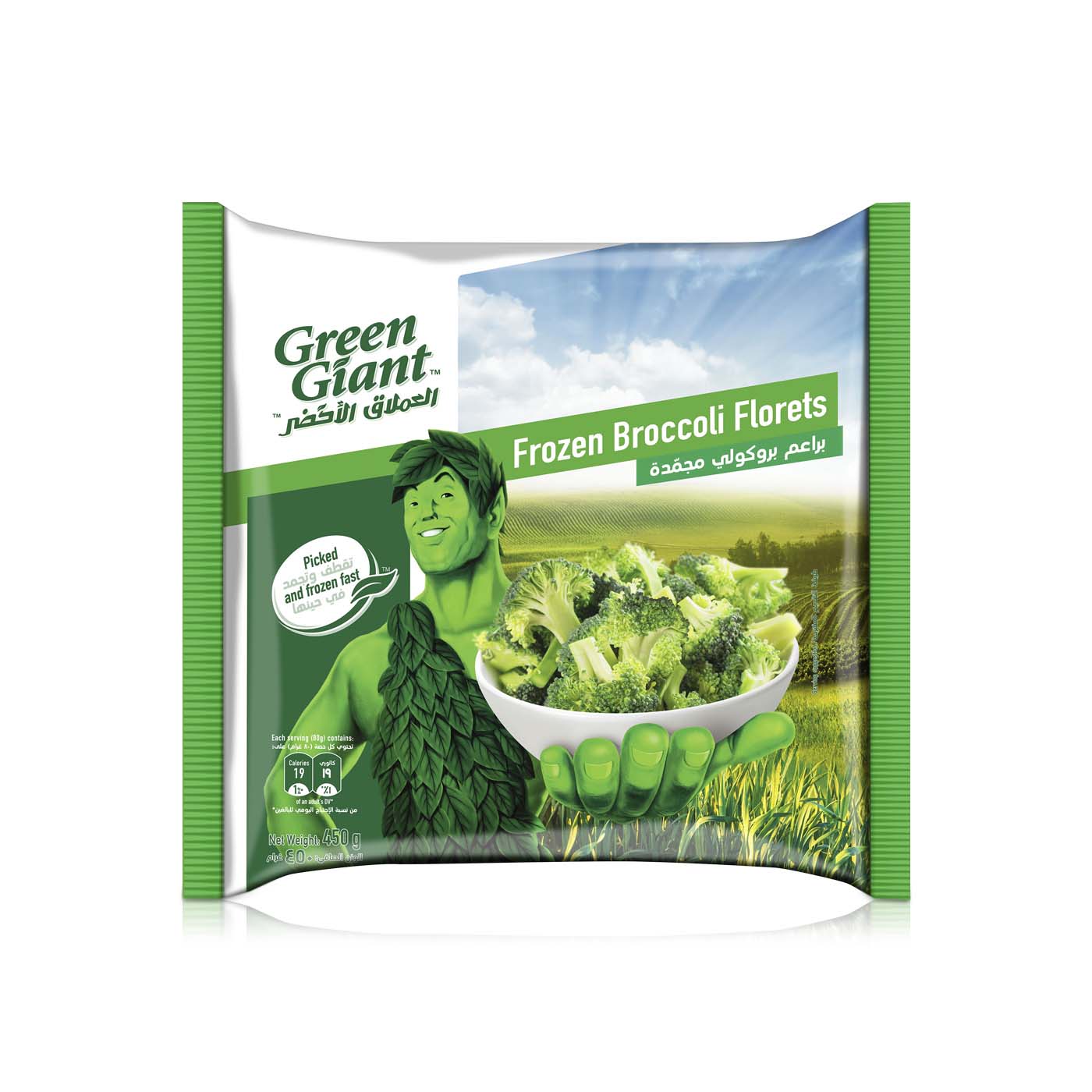 Green Giant Frozen Broccoli Florets 450G