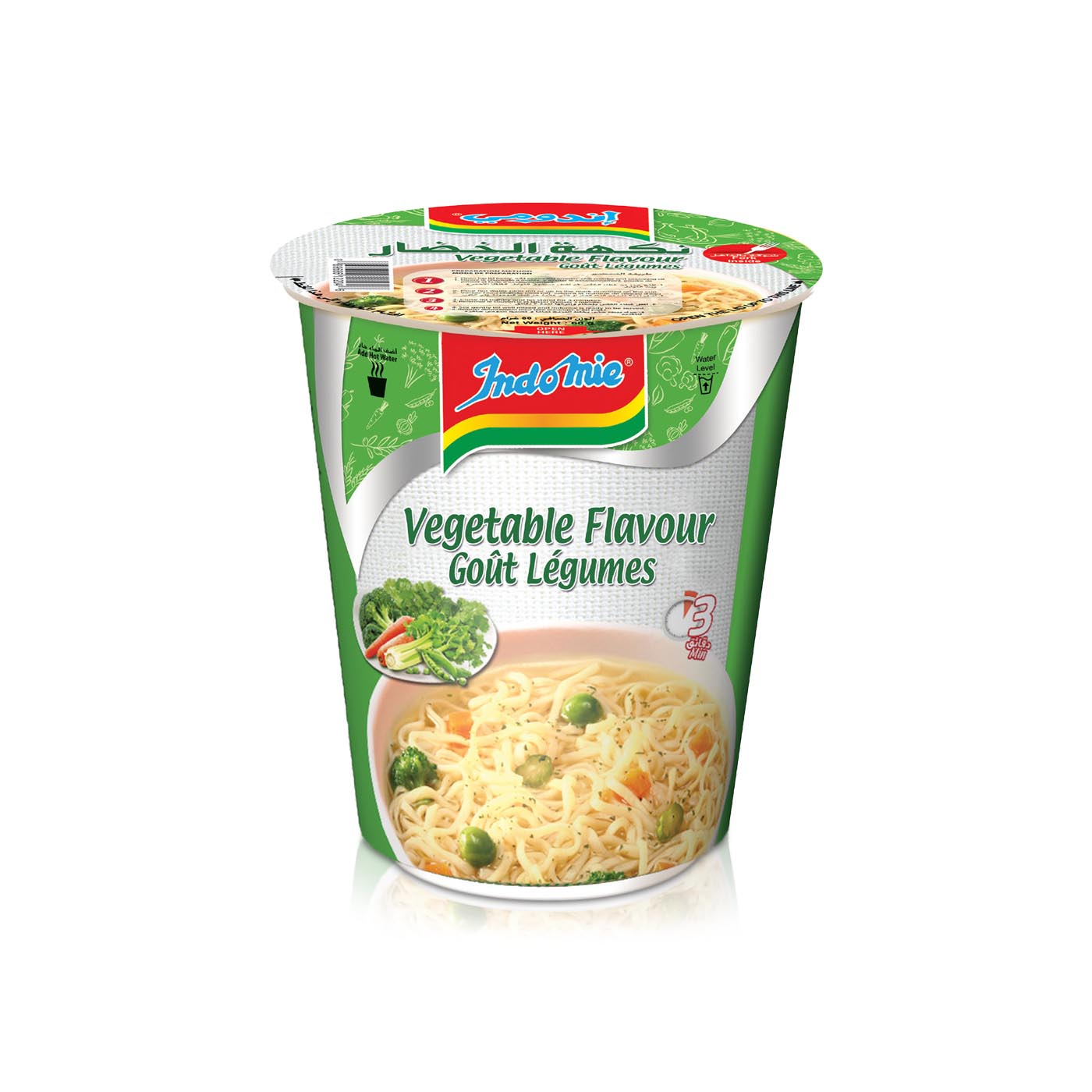 Indomie Vegetable Flavour Noodles 24 x 60g