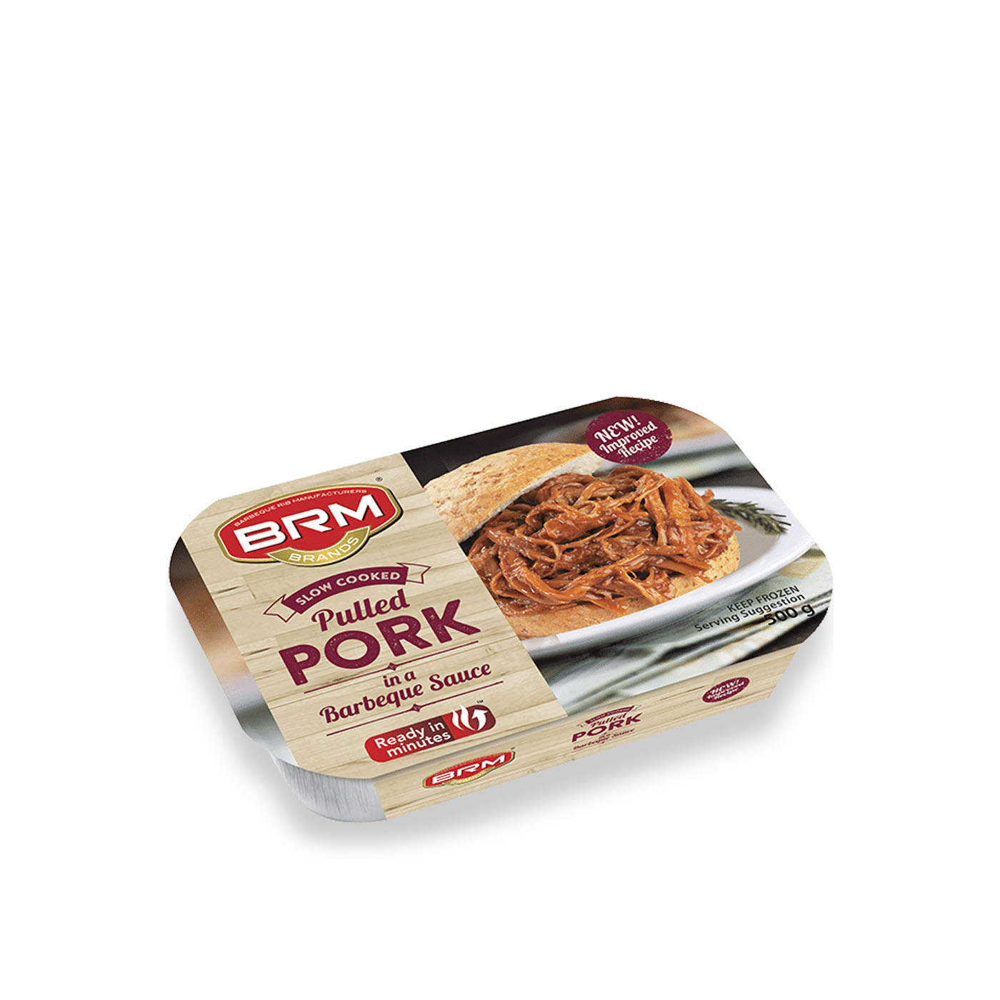 BRM Frozen Pulled Pork 500G