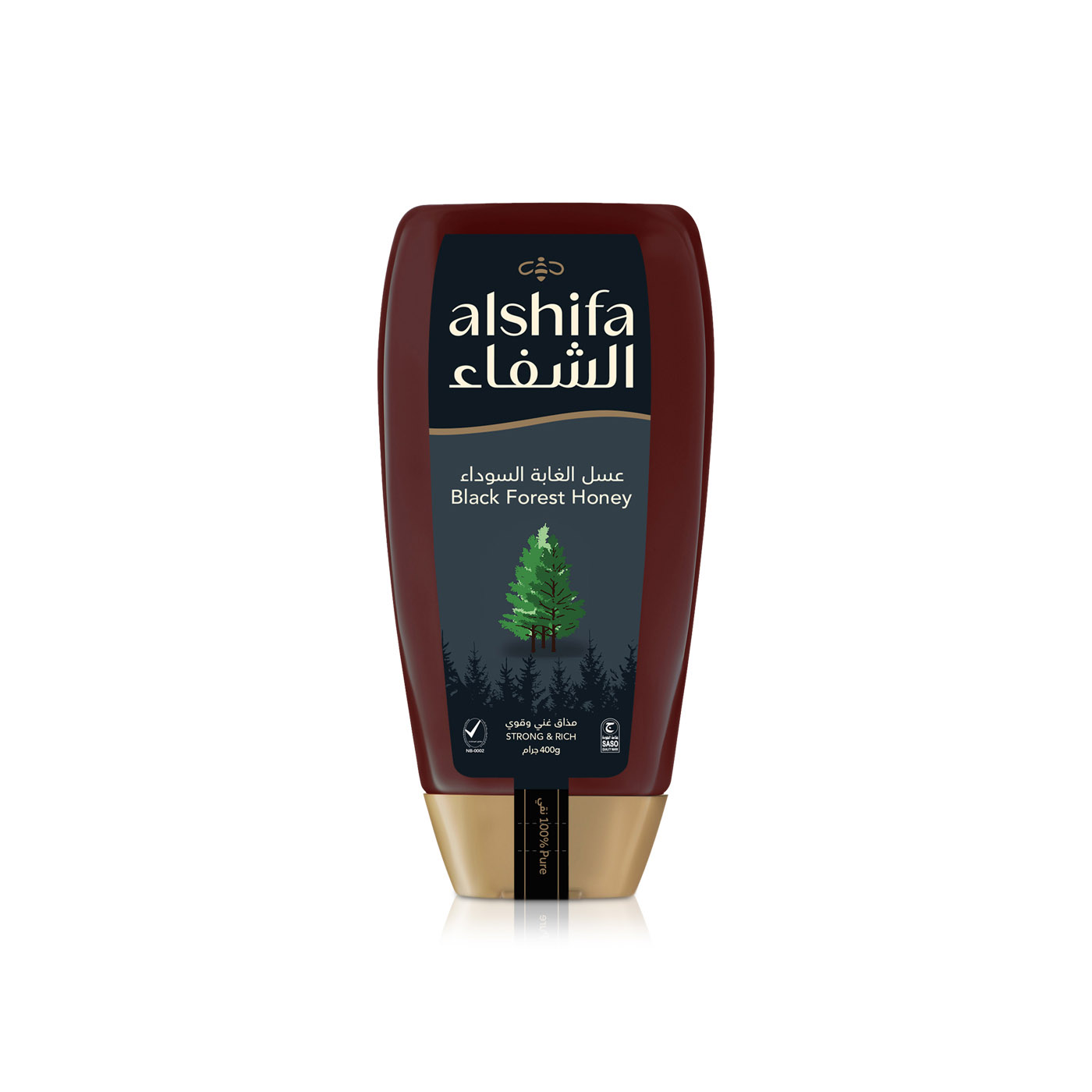 Al Shifa Black Forest Squeezy Honey 400g