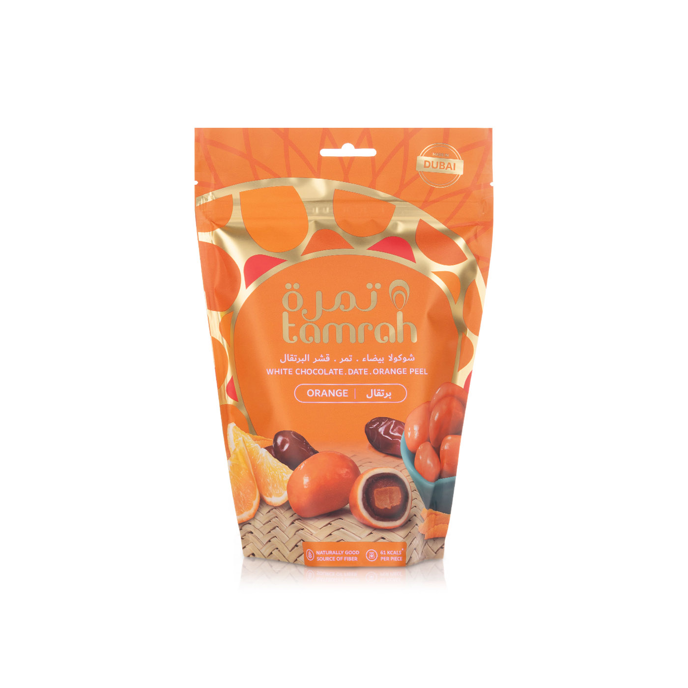 Tamrah Orange Chocolate Dates with Orange Peel 100g - Spinneys UAE