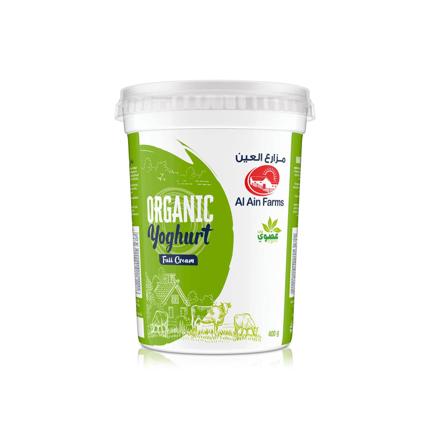 Al Ain Farms Organic Yoghurt 400g