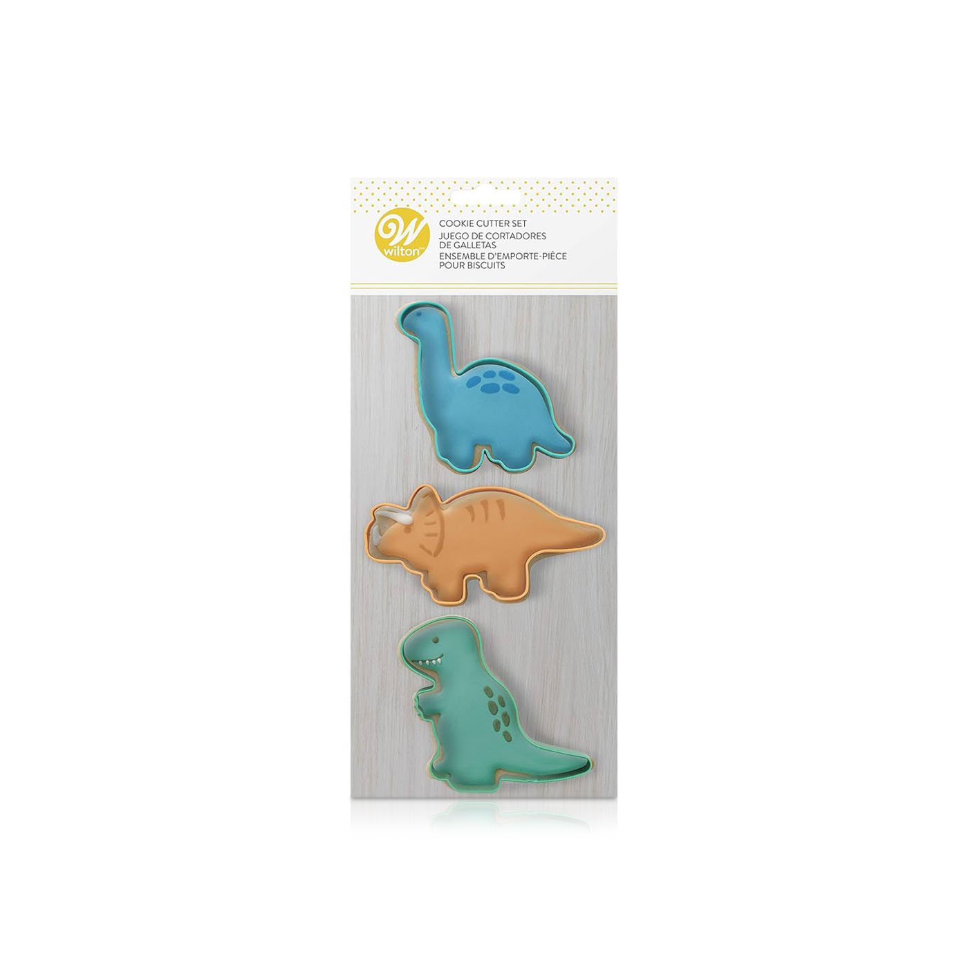 Wilton Dinosaurs Cookie Cutter Set 3s