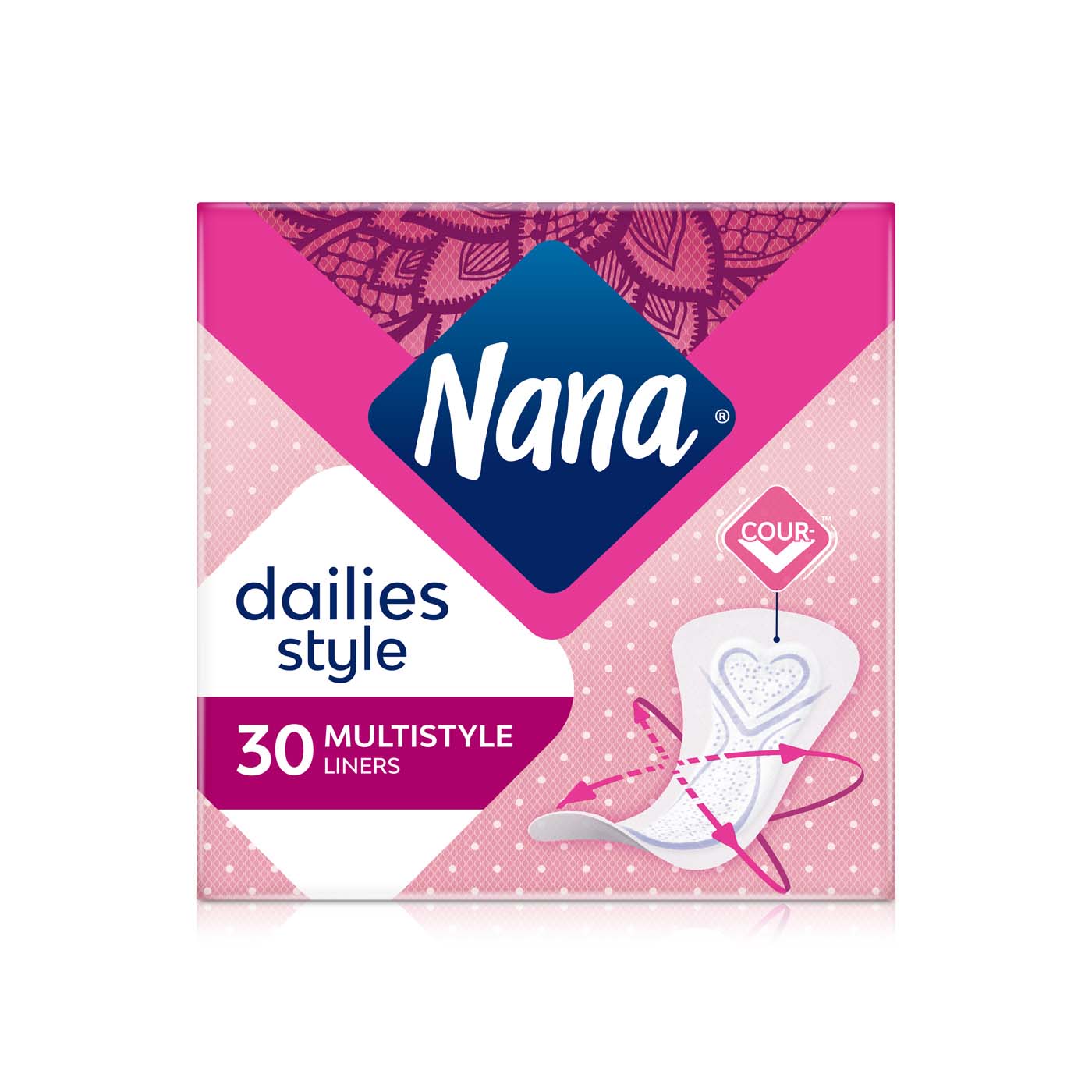 Nana Multi Size Panty Liners x 30