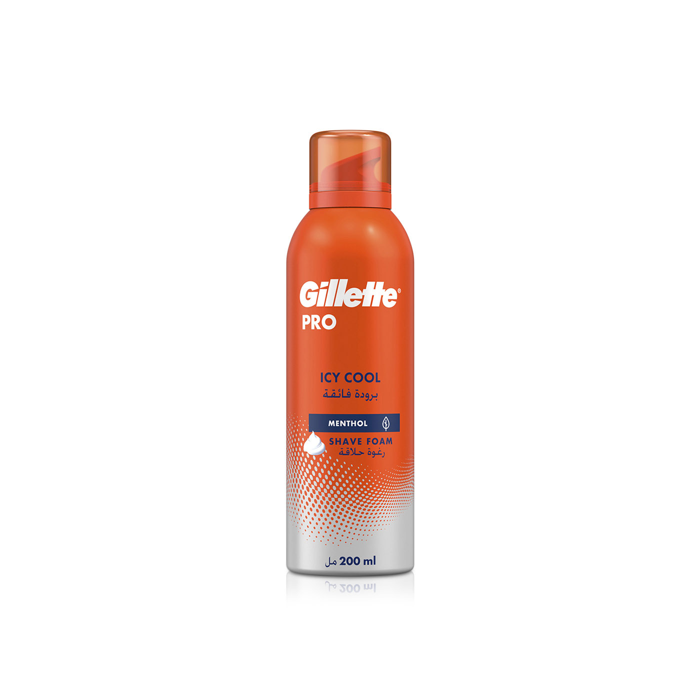 Gillette Pro Icy Cool Menthol Shave Foam 200ml