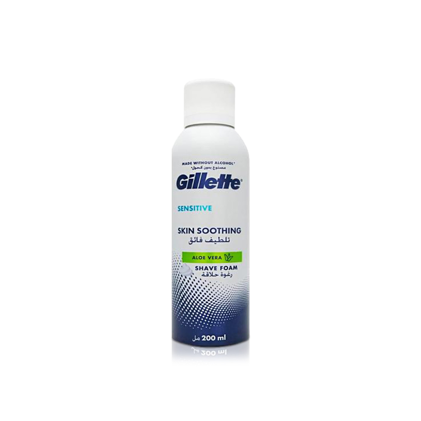 Gillette Pro Sensitive Skin Soothing Aloe Vera Shave Foam 200ml