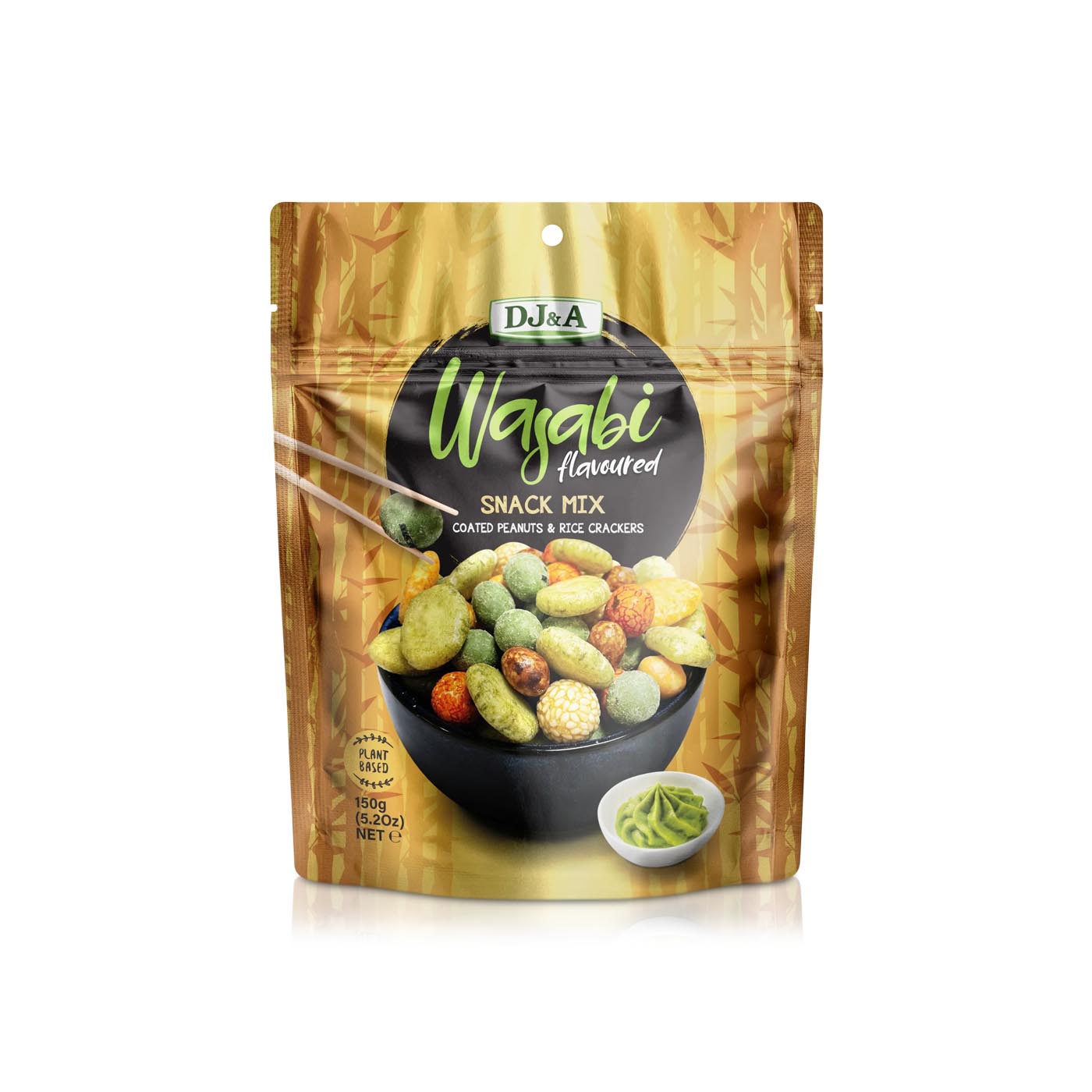 DJ&A Wasabi Snack Mix 150g