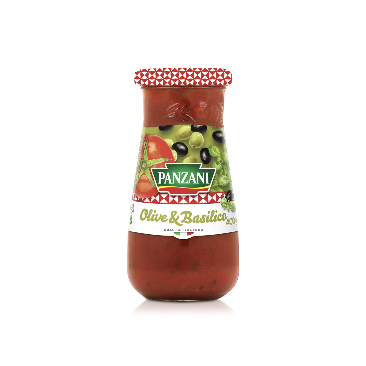 Panzani Olive and Basilico Pasta Sauce 400g