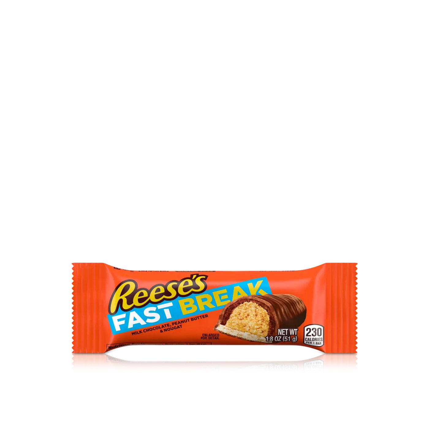 Reese's Milk Chocolate and Peanut Butter Fast Break 51g