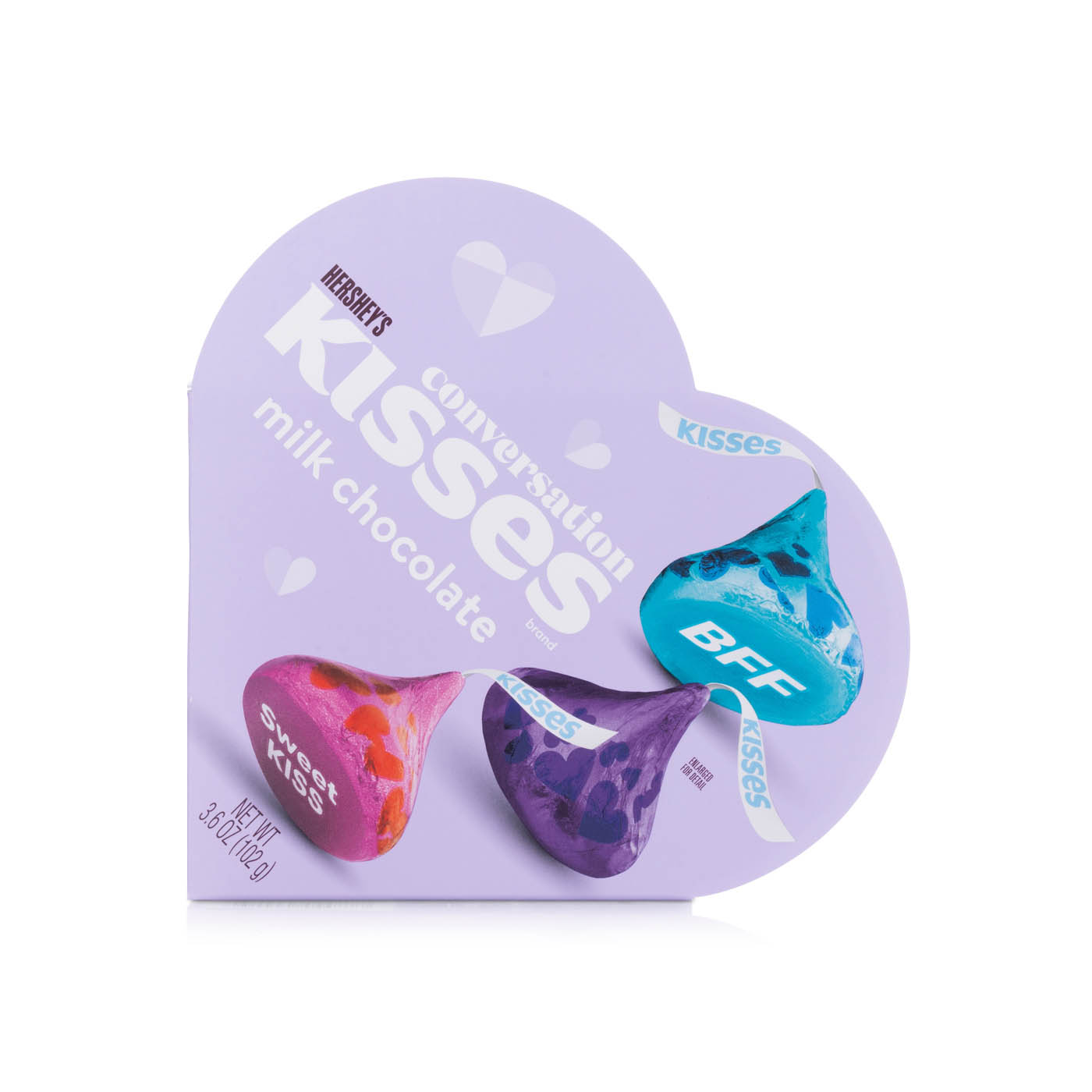 Hershey's Milk Chocolate Conversation Kisses 102g