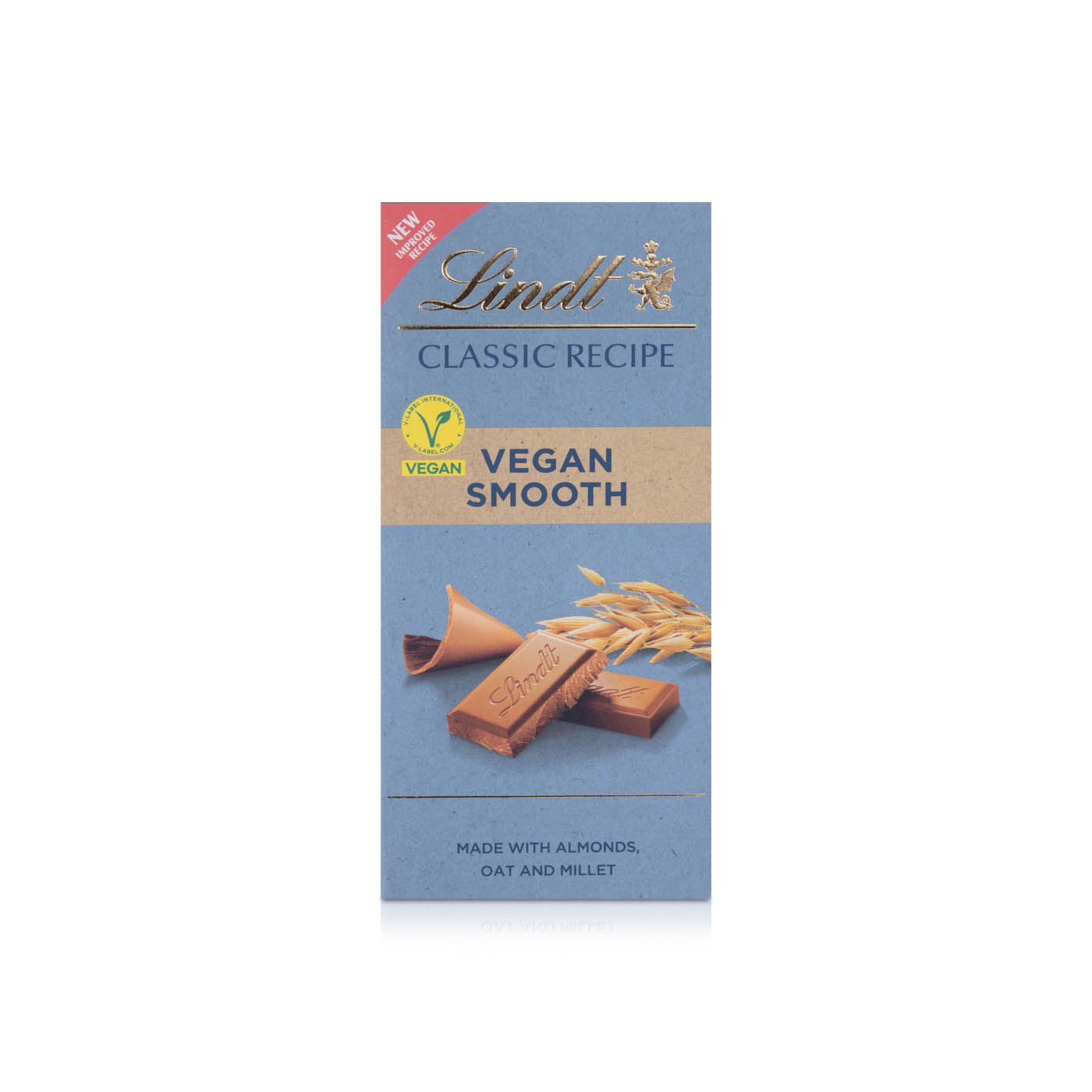 Lindt Classic Vegan Smooth Chocolate Bar 100g