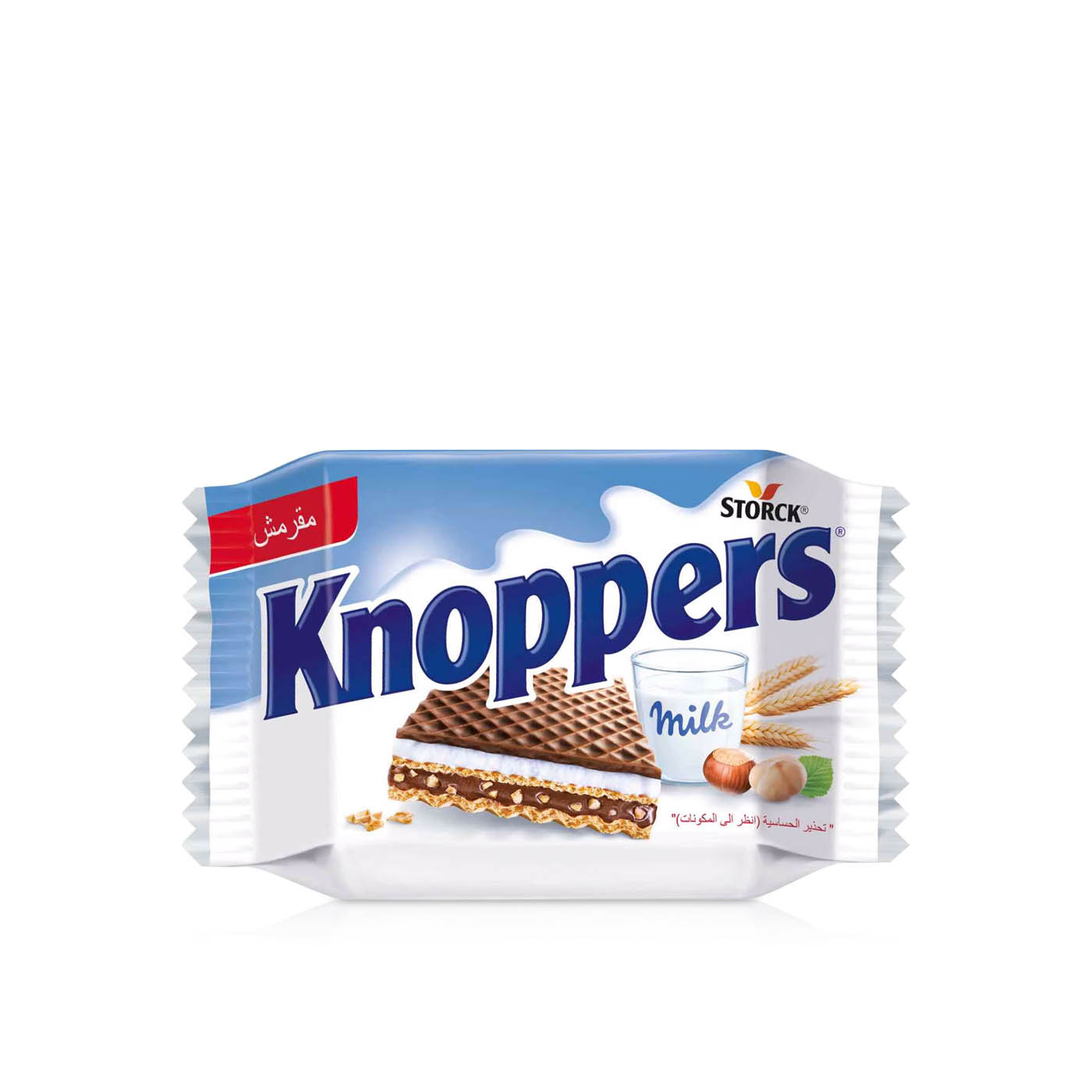 Knoppers Milk and Hazelnut Filled Wafers 25g