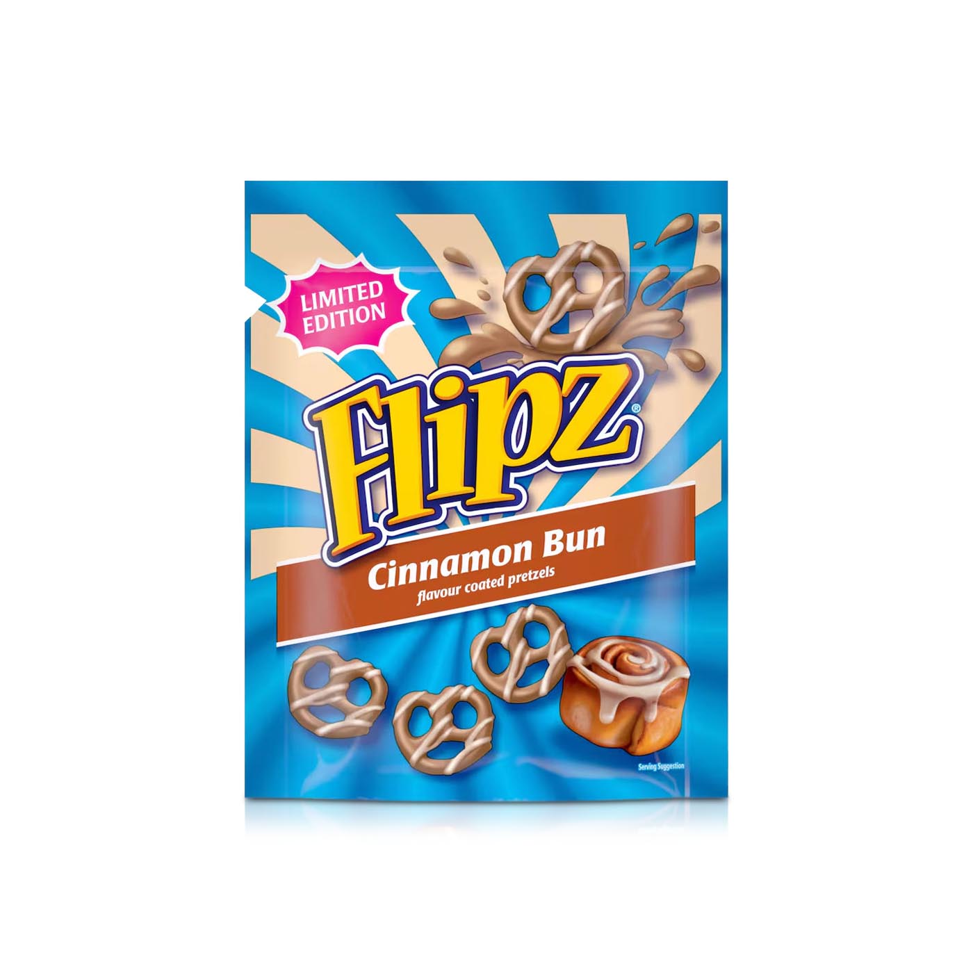 Flipz Cinnamon Bun Pretzels 90g