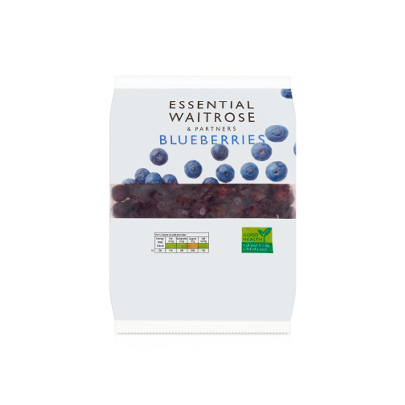 Waitrose Frozen Essential Blueberries 400G