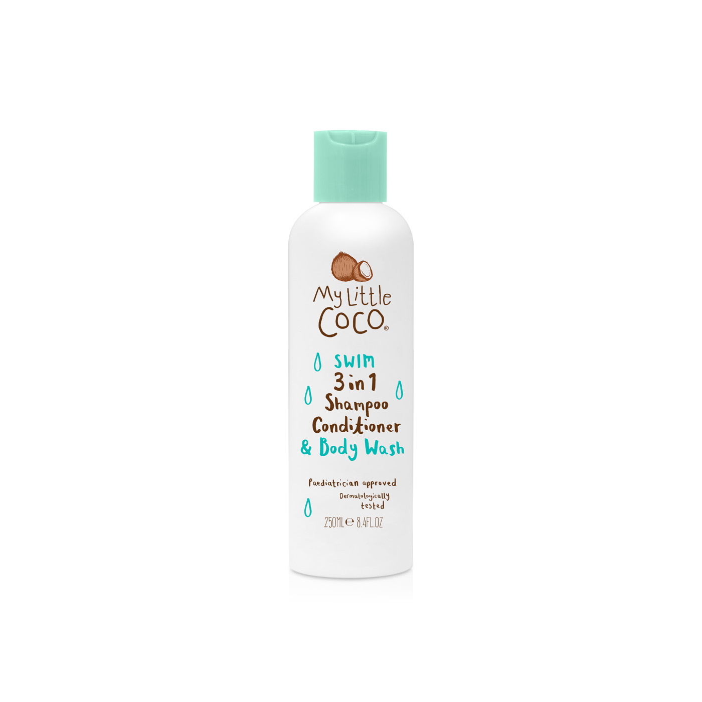 My Little Coco Swim 3in1 Shampoo Conditioner and Body Wash 250ml