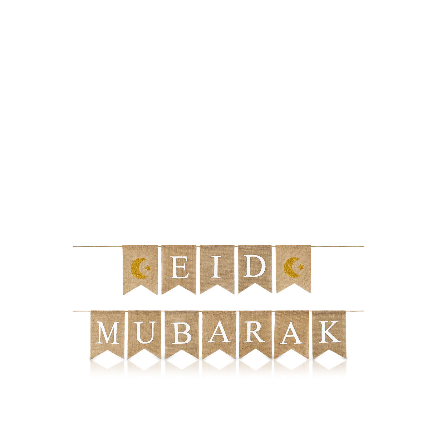 Party Magic Eid Mubarak Card Banner 3m