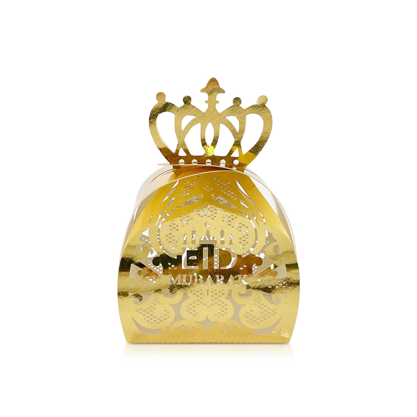 Party Magic Eid Mubarak Candy Boxes Gold x 6