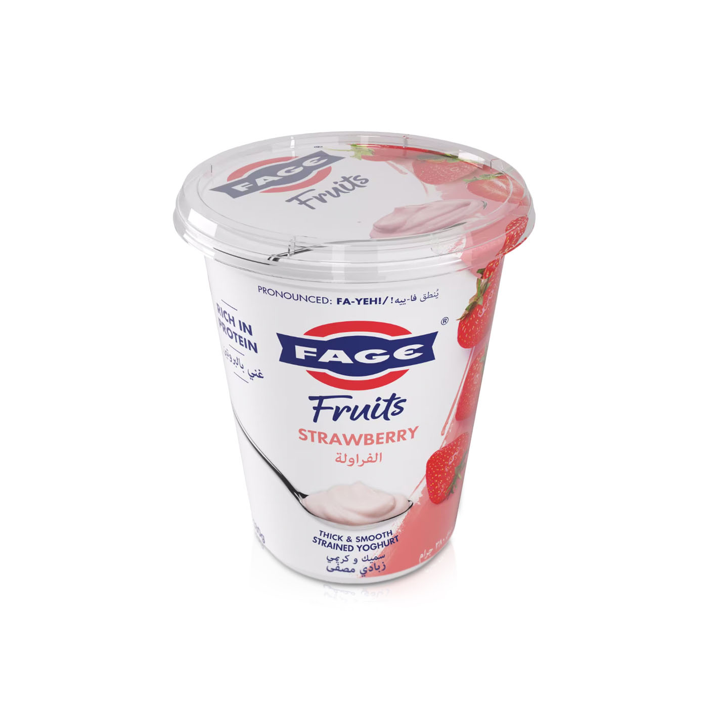 Fage Fruits Strawberry Strained Yoghurt 380g