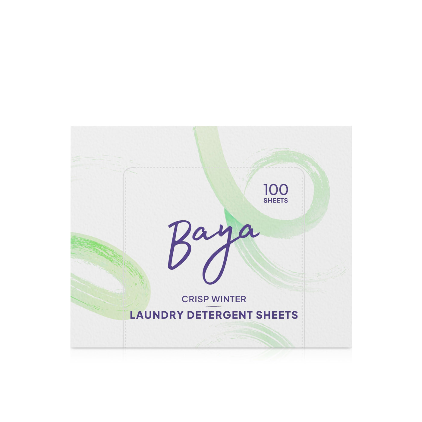 Baya Laundry Detergent Sheets Crisp Winter x 100