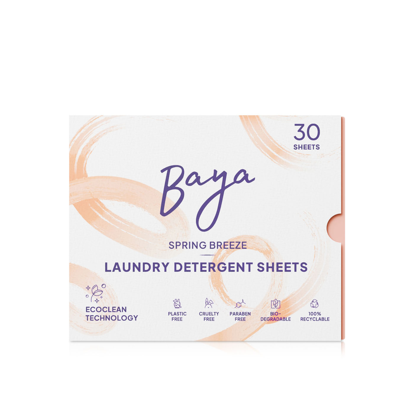 Baya Laundry Detergent Sheets Spring Breeze x 30