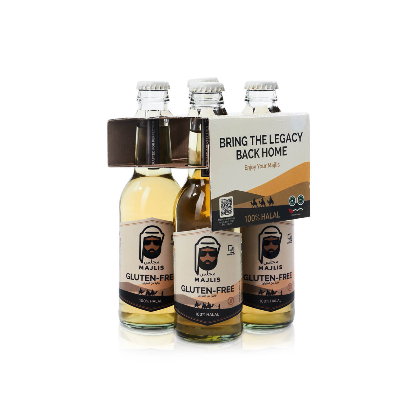 Majlis Gluten Free Arabian Ale 250mlx 4