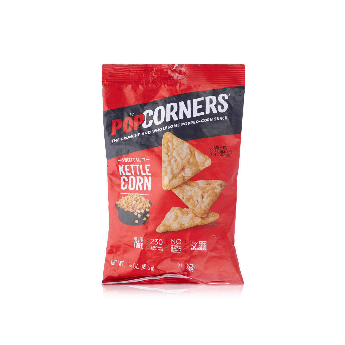 Popcorners Sweet and Salty Kettle Corn Chips 49.6g