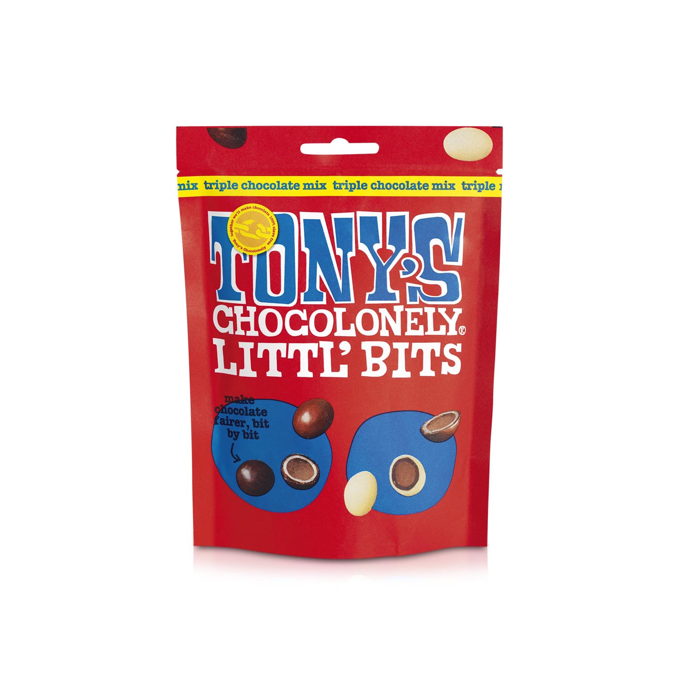 Tony's Chocolonely Littl' Bits Triple Chocolate Mix 100g