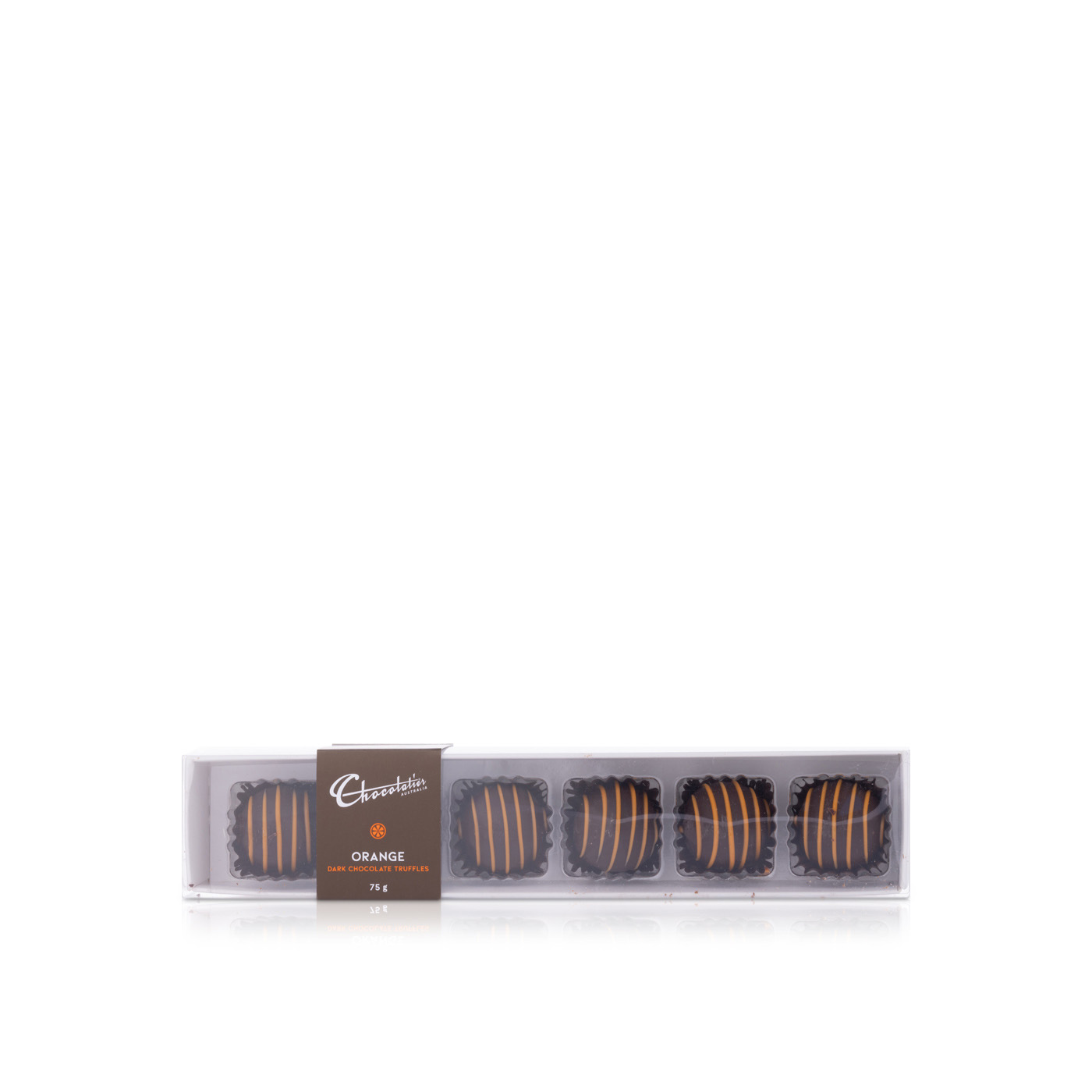 Chocolatier Orange Dark Chocolate Truffles 75g
