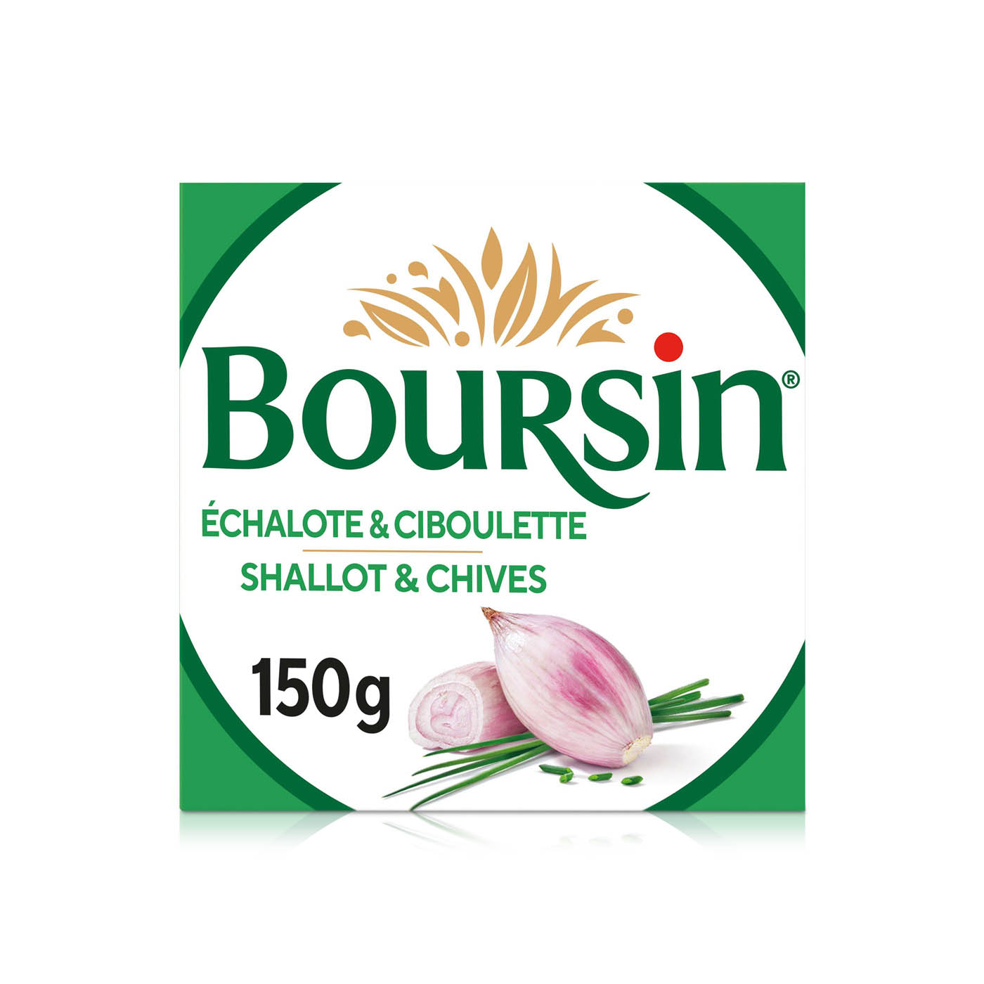 Boursin Soft Cheese Shallot and Chives 150g