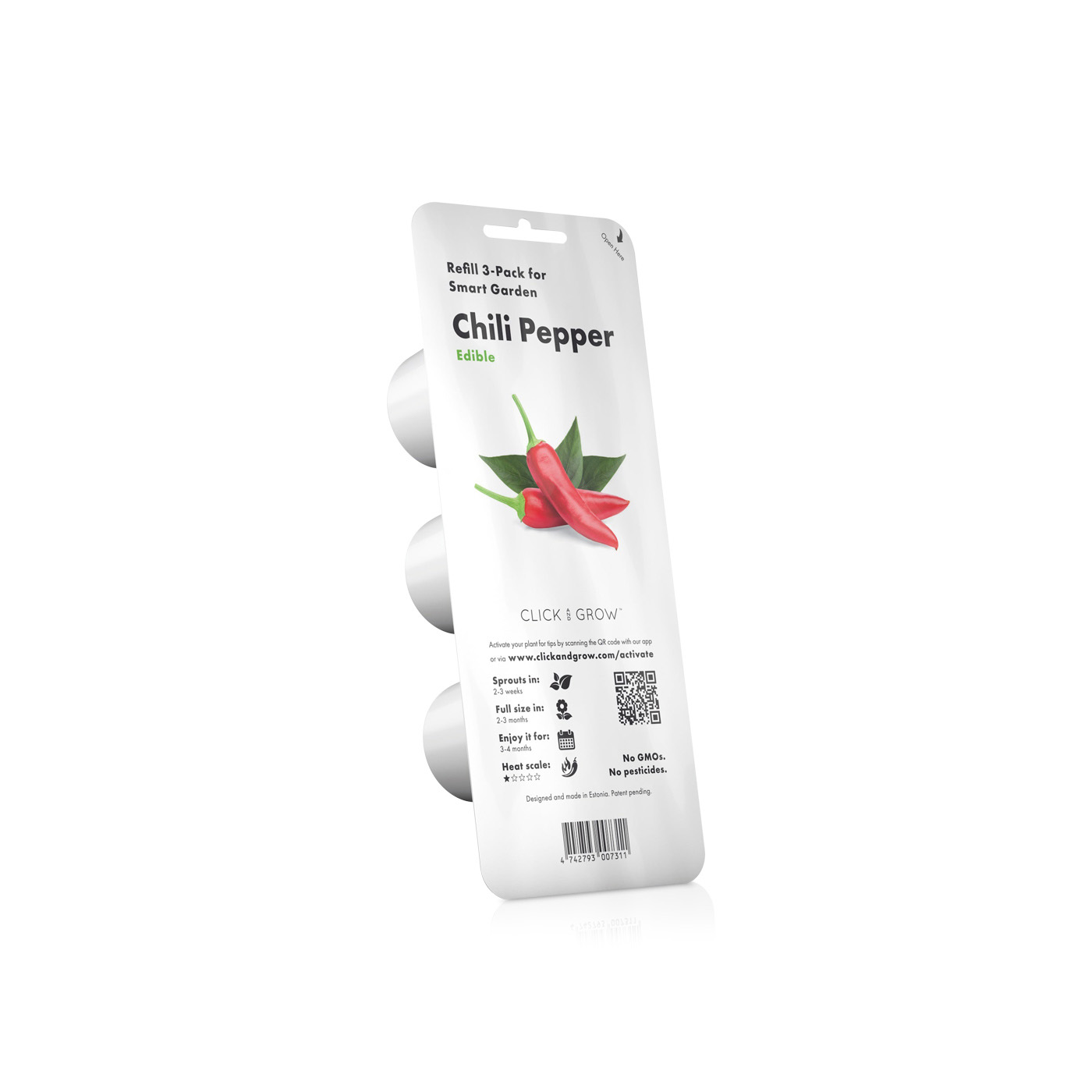 Click & Grow Smart Garden Plant Pods Chili Pepper x 3
