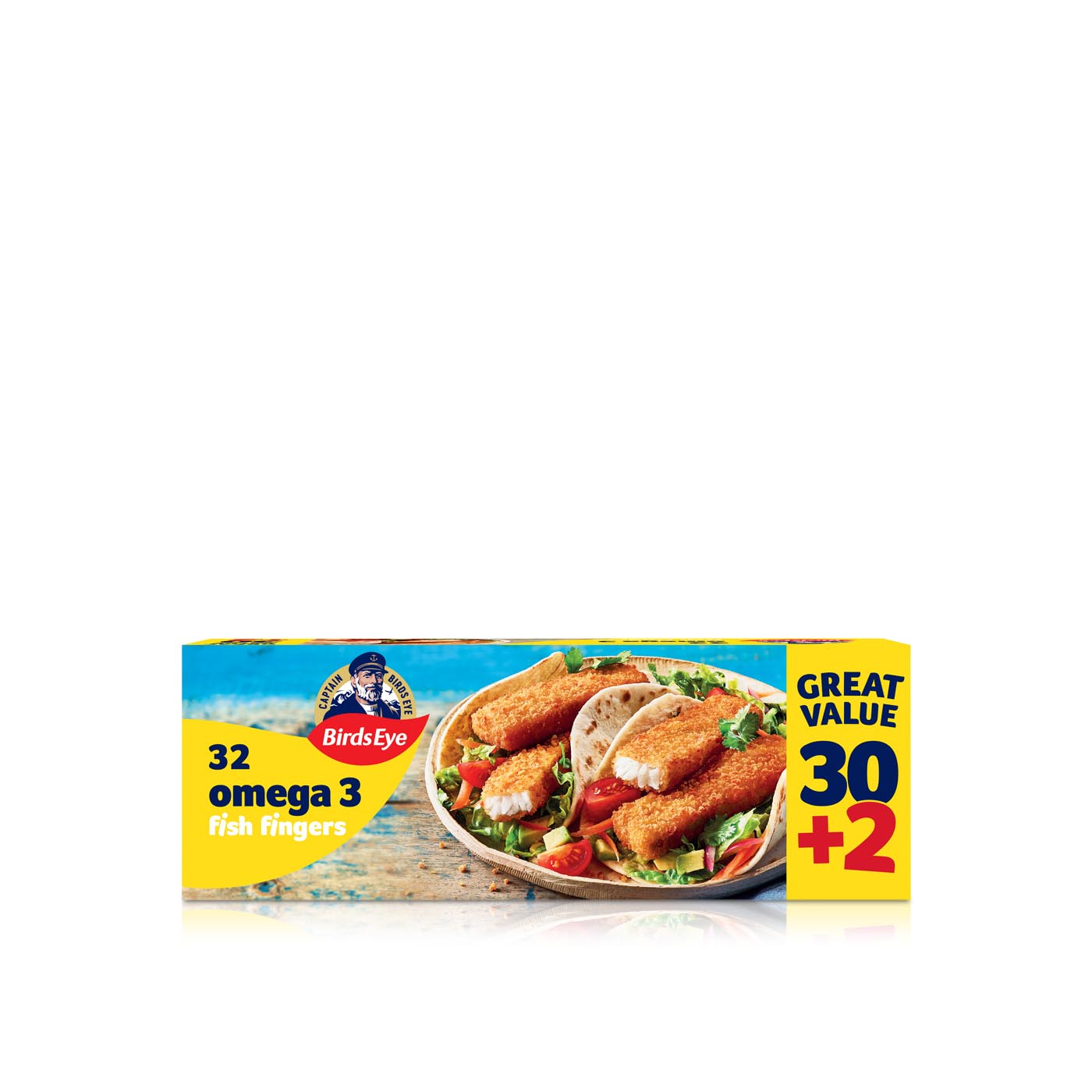 Birds Eye Frozen Omega 3 Fish Fingers X 32